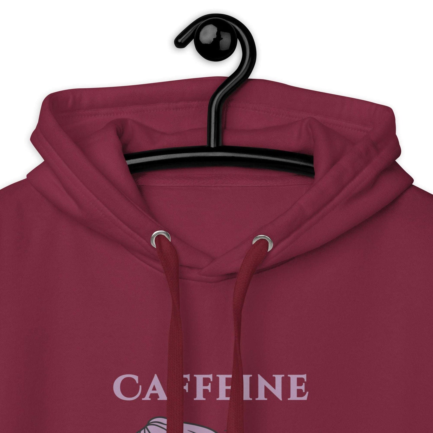Caffeine Brings Me Happiness Unisex Hoodie by EraofInk