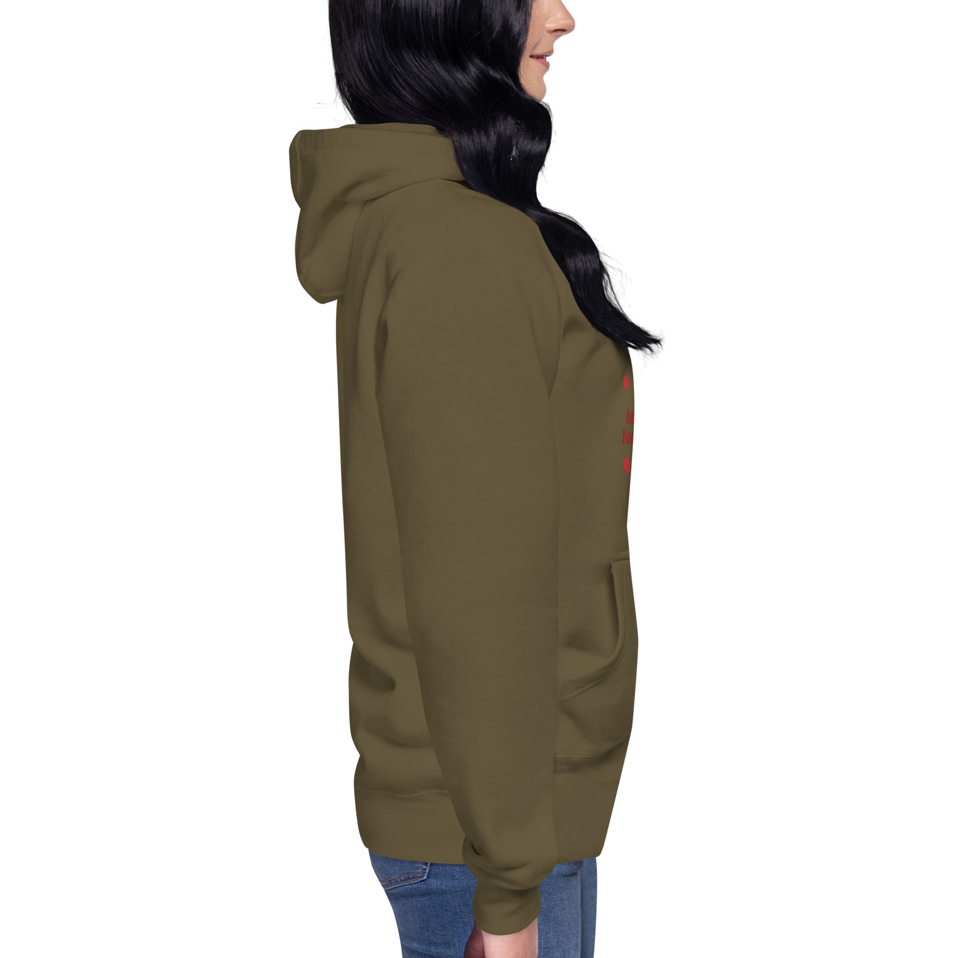 Don't Hate Me Because I'm Beautiful Hate Me Because Your Boyfriend Thinks So Unisex Hoodie by EraofInk