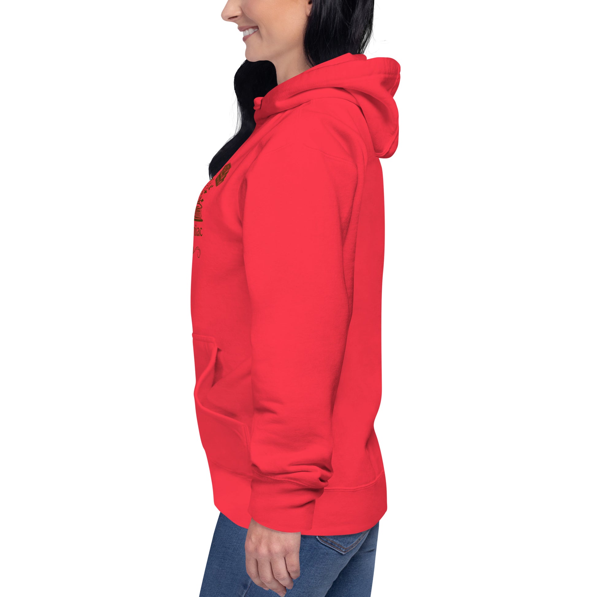 Bibliomaniac Book Lover Unisex Hoodie by EraofInk