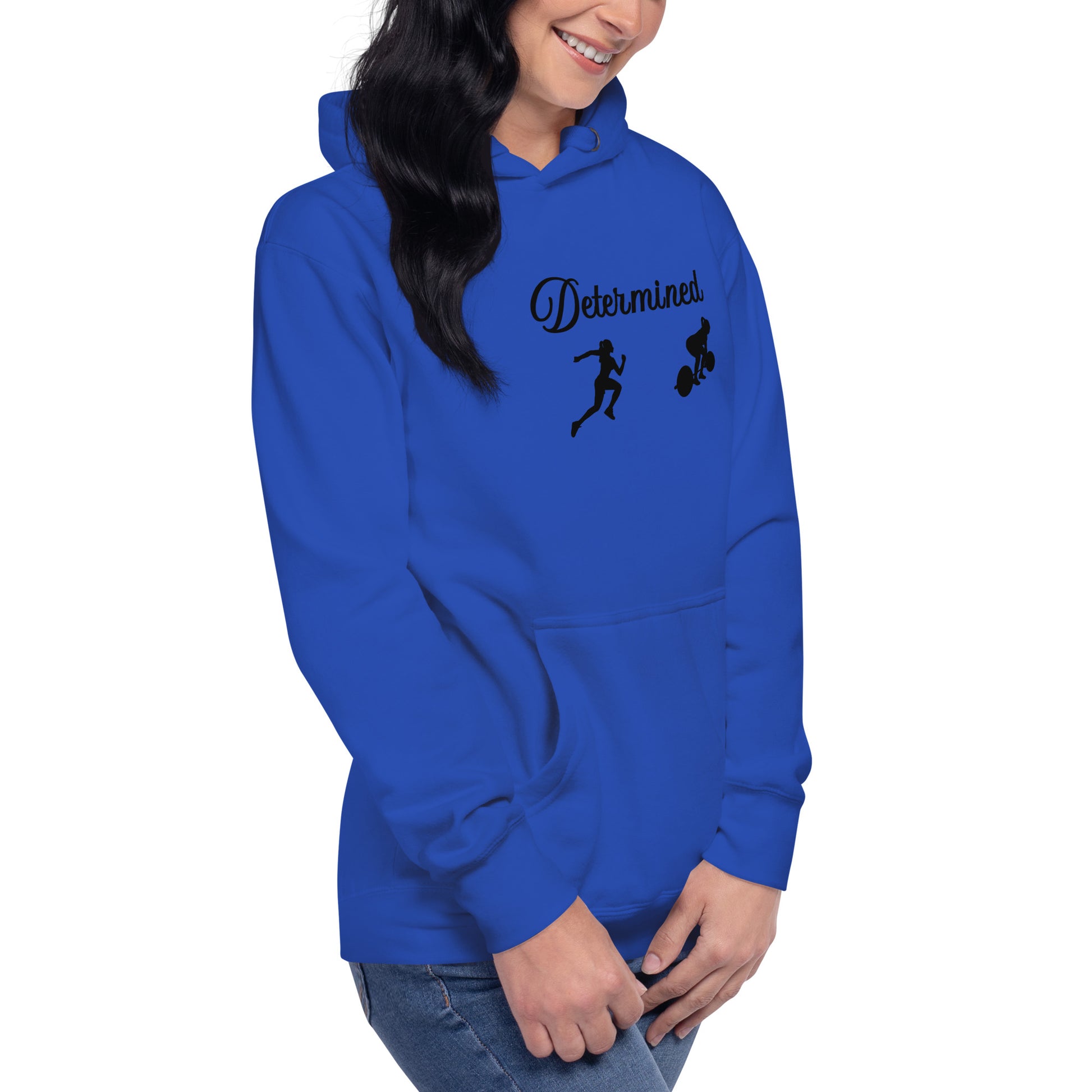 Determined Women's Fitness Hoodie by EraofInk