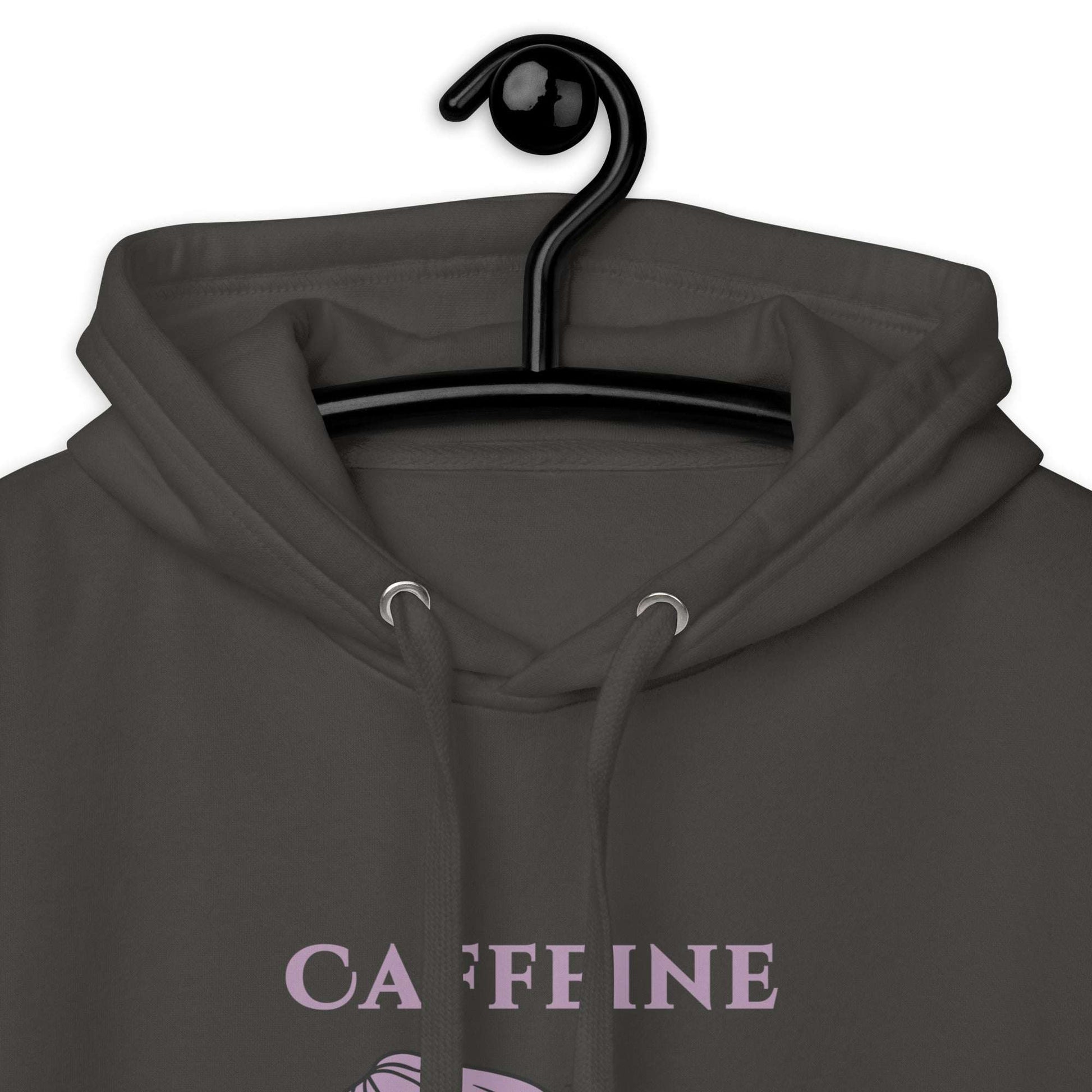 Caffeine Brings Me Happiness Unisex Hoodie by EraofInk