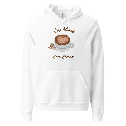 Sip Back and Relax Unisex Hoodie by EraofInk
