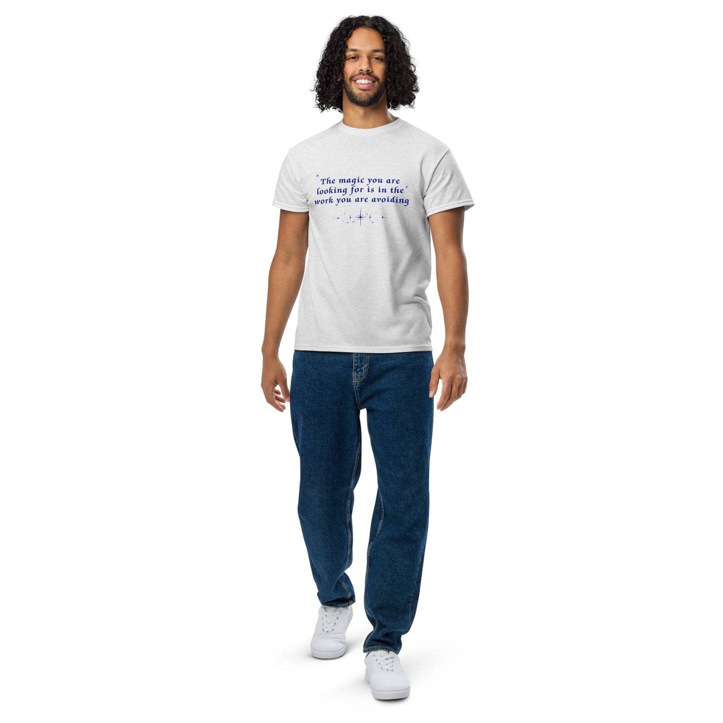 The Magic You Are Looking For is in the Work You Are Avoiding - DryBlend® Tee by RecreatingKrista