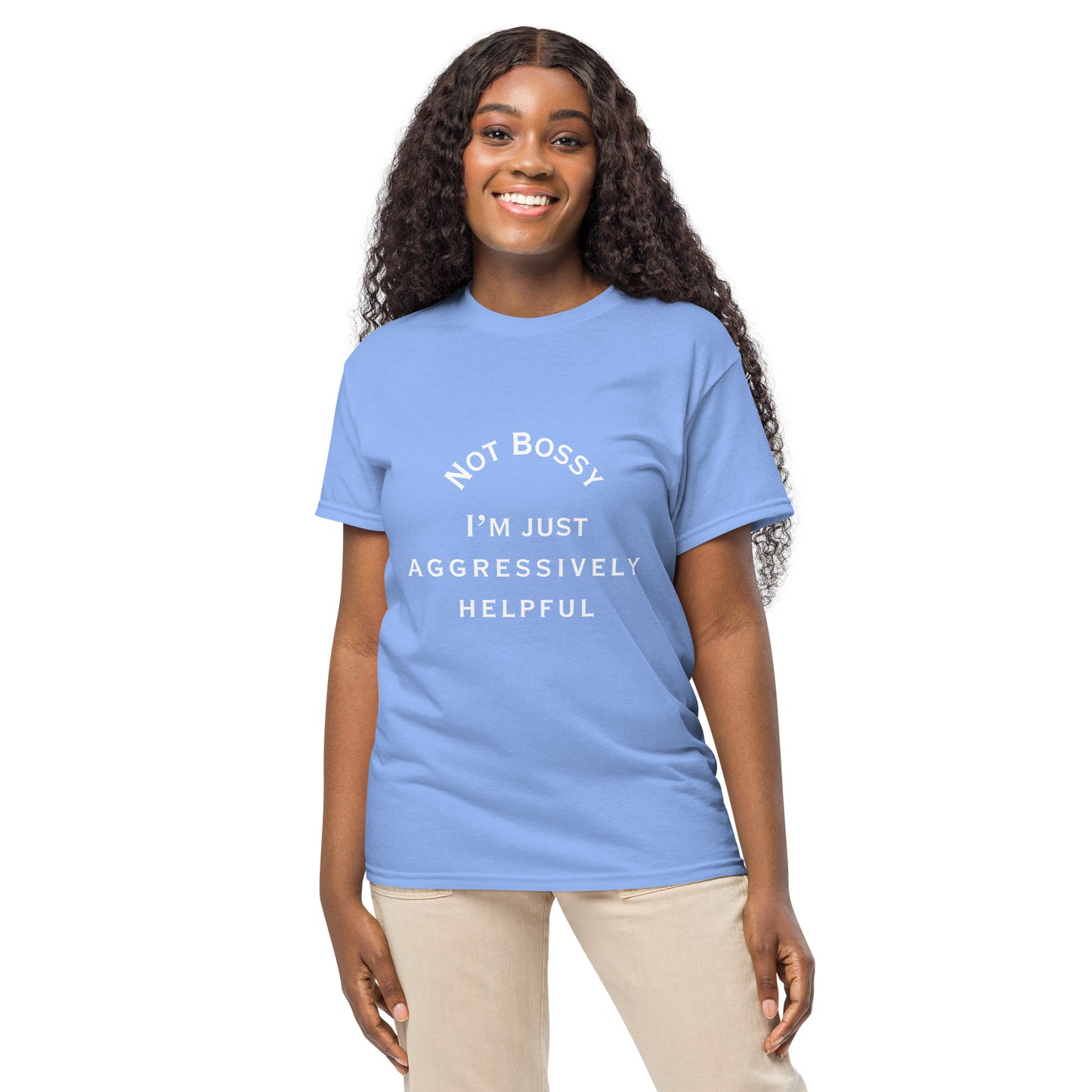 Not Bossy I'm Just Aggressively Helpful DryBlend® Tee by EraofInk