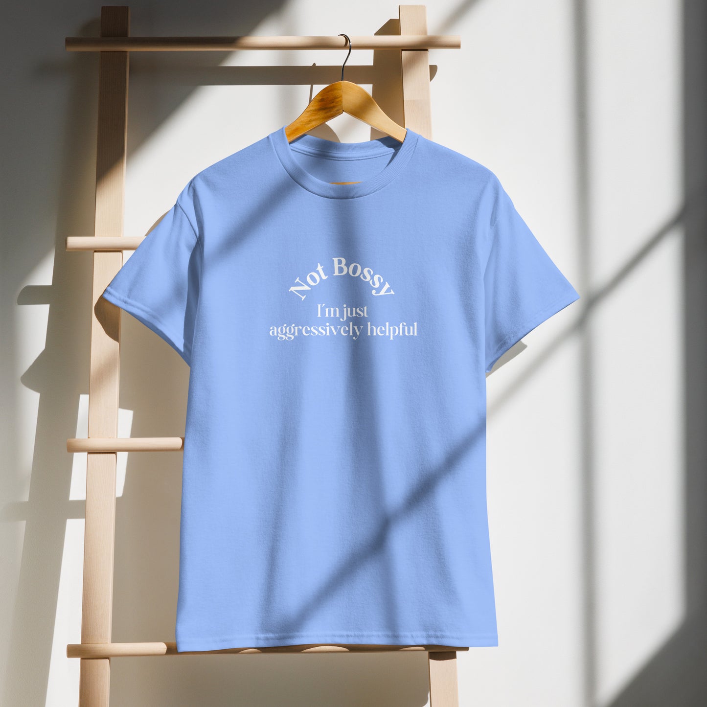Not Bossy I'm Just Aggressively Helpful DryBlend® Tee by EraofInk