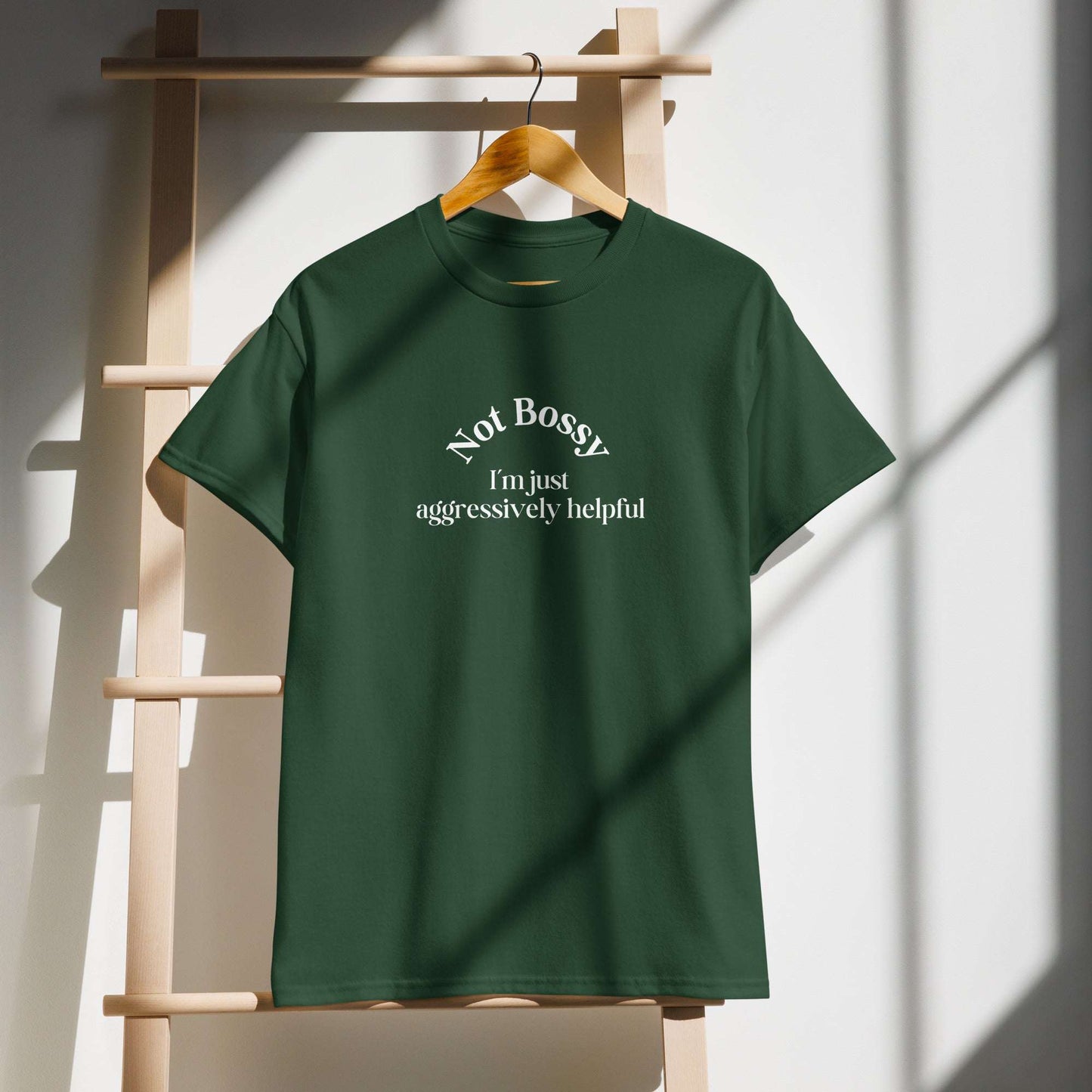 Not Bossy I'm Just Aggressively Helpful DryBlend® Tee by EraofInk