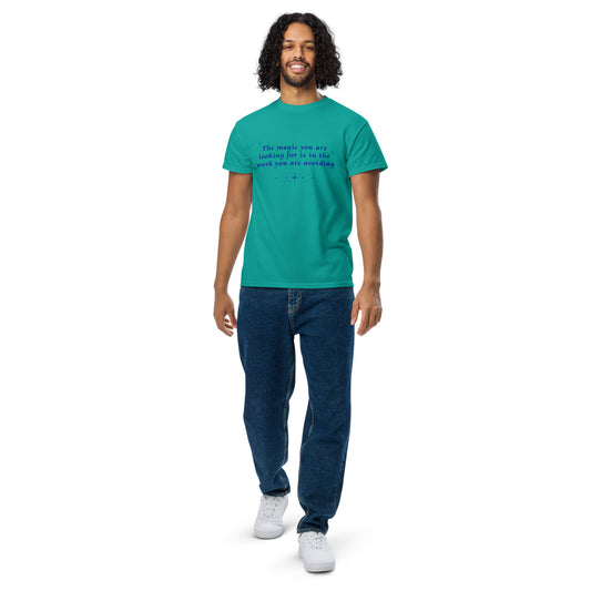 The Magic You Are Looking For is in the Work You Are Avoiding - DryBlend® Tee by RecreatingKrista