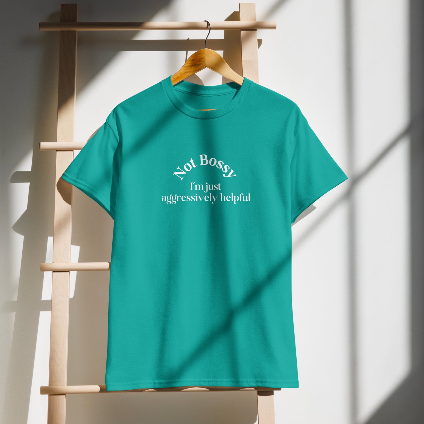 Not Bossy I'm Just Aggressively Helpful DryBlend® Tee by EraofInk