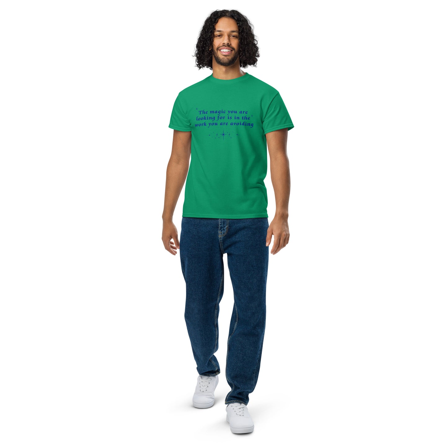 The Magic You Are Looking For is in the Work You Are Avoiding - DryBlend® Tee by RecreatingKrista