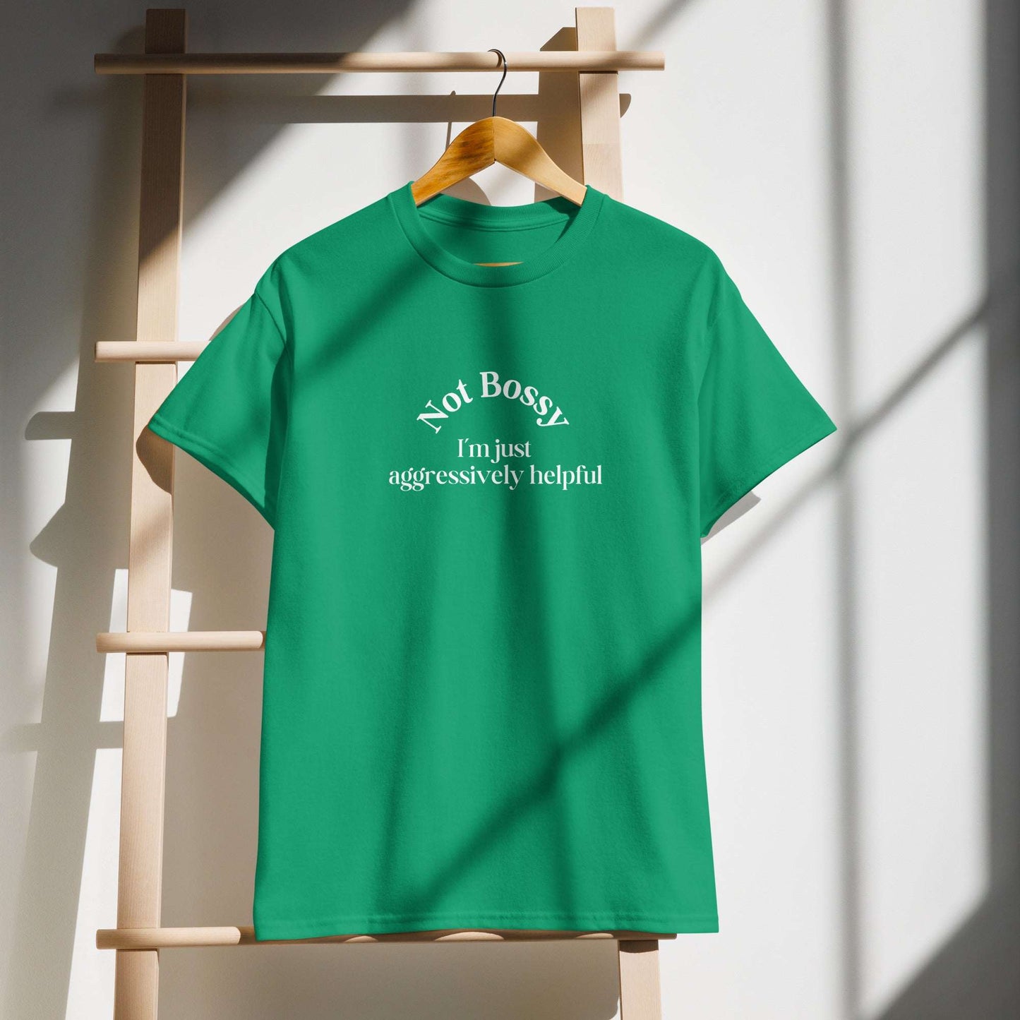 Not Bossy I'm Just Aggressively Helpful DryBlend® Tee by EraofInk