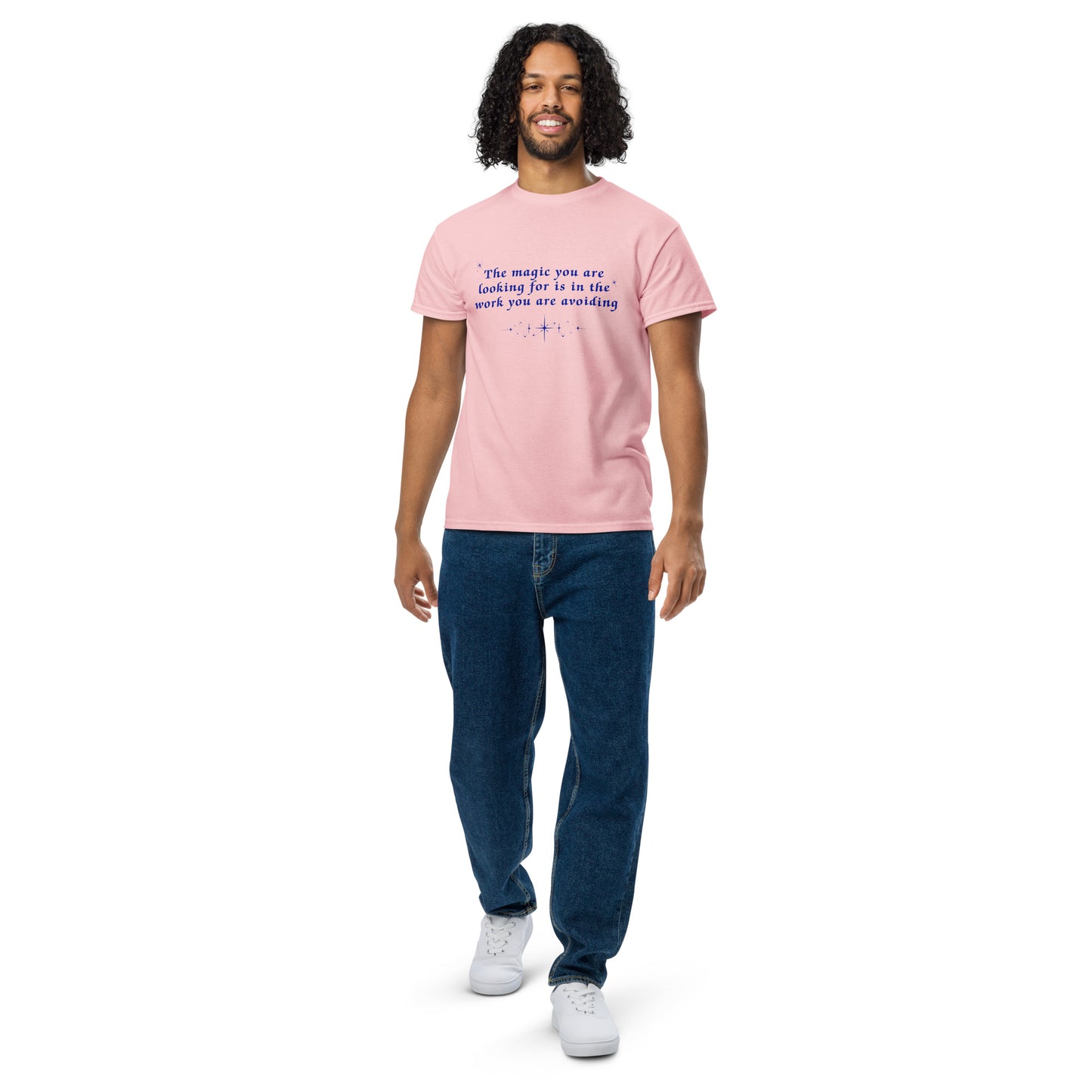 The Magic You Are Looking For is in the Work You Are Avoiding - DryBlend® Tee by RecreatingKrista