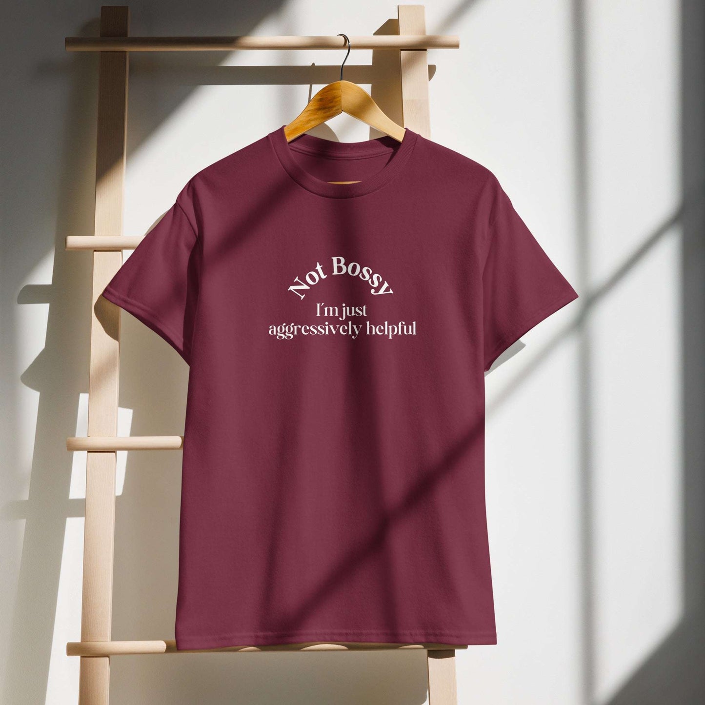 Not Bossy I'm Just Aggressively Helpful DryBlend® Tee by EraofInk