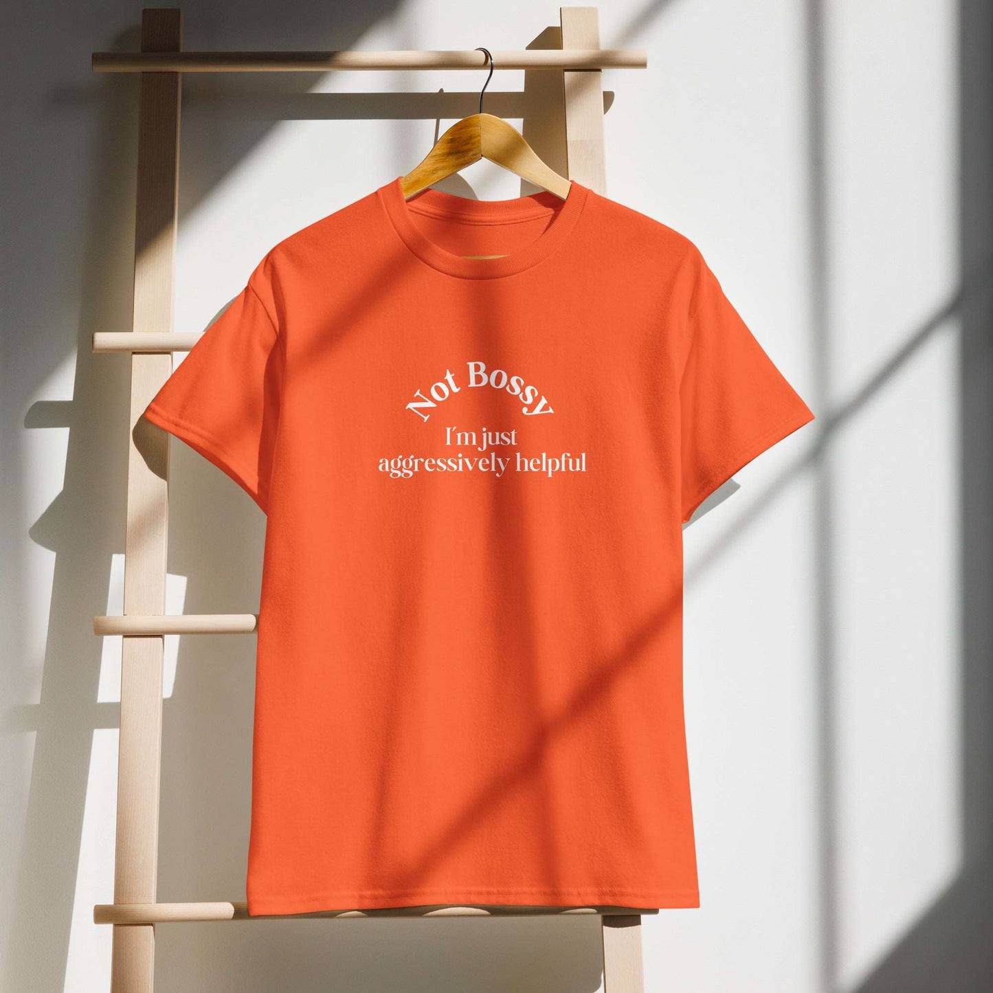 Not Bossy I'm Just Aggressively Helpful DryBlend® Tee by EraofInk