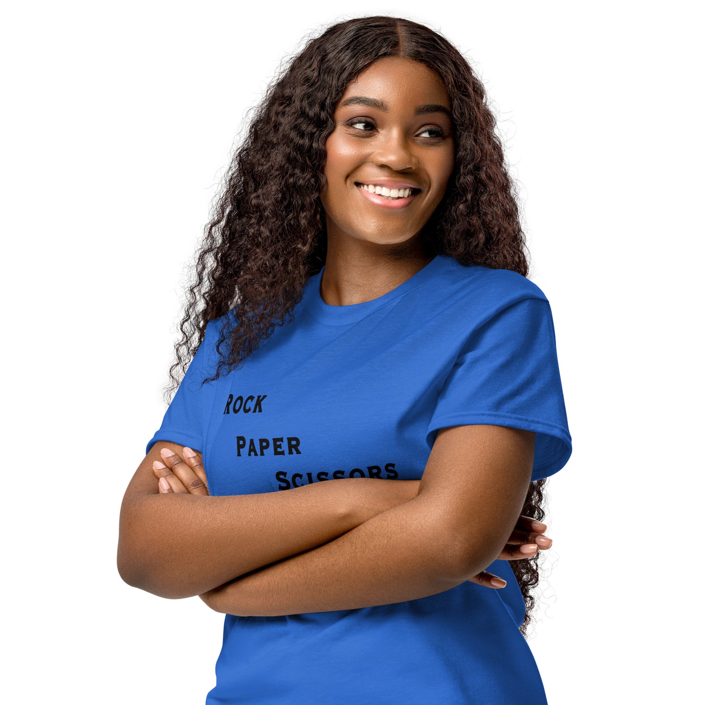 Rock Paper Scissors Throat Punch - I Win DryBlend® Tee by EraofInk
