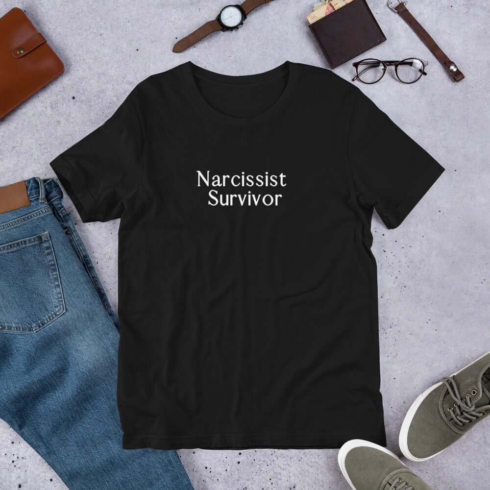 Narcissist Survivor Unisex Tee by RecreatingKrista