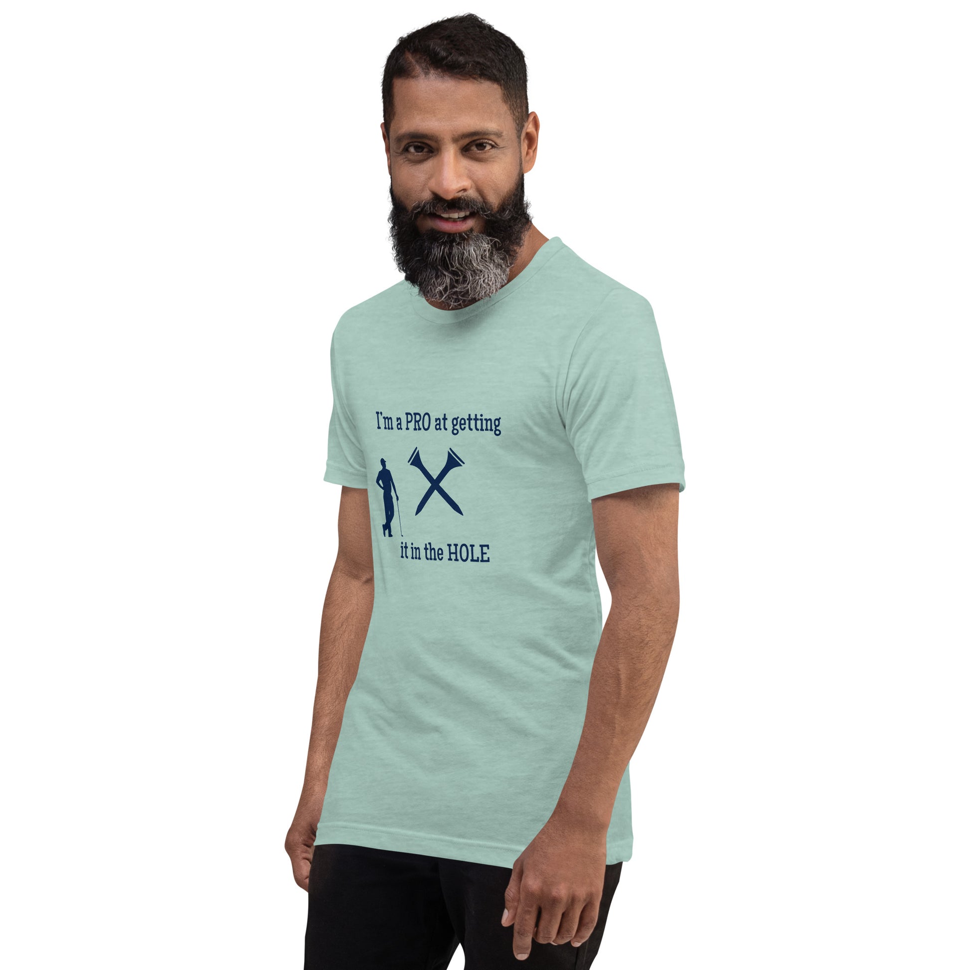 I'm a Pro at Getting it in the Hole Unisex Tee by EraofInk
