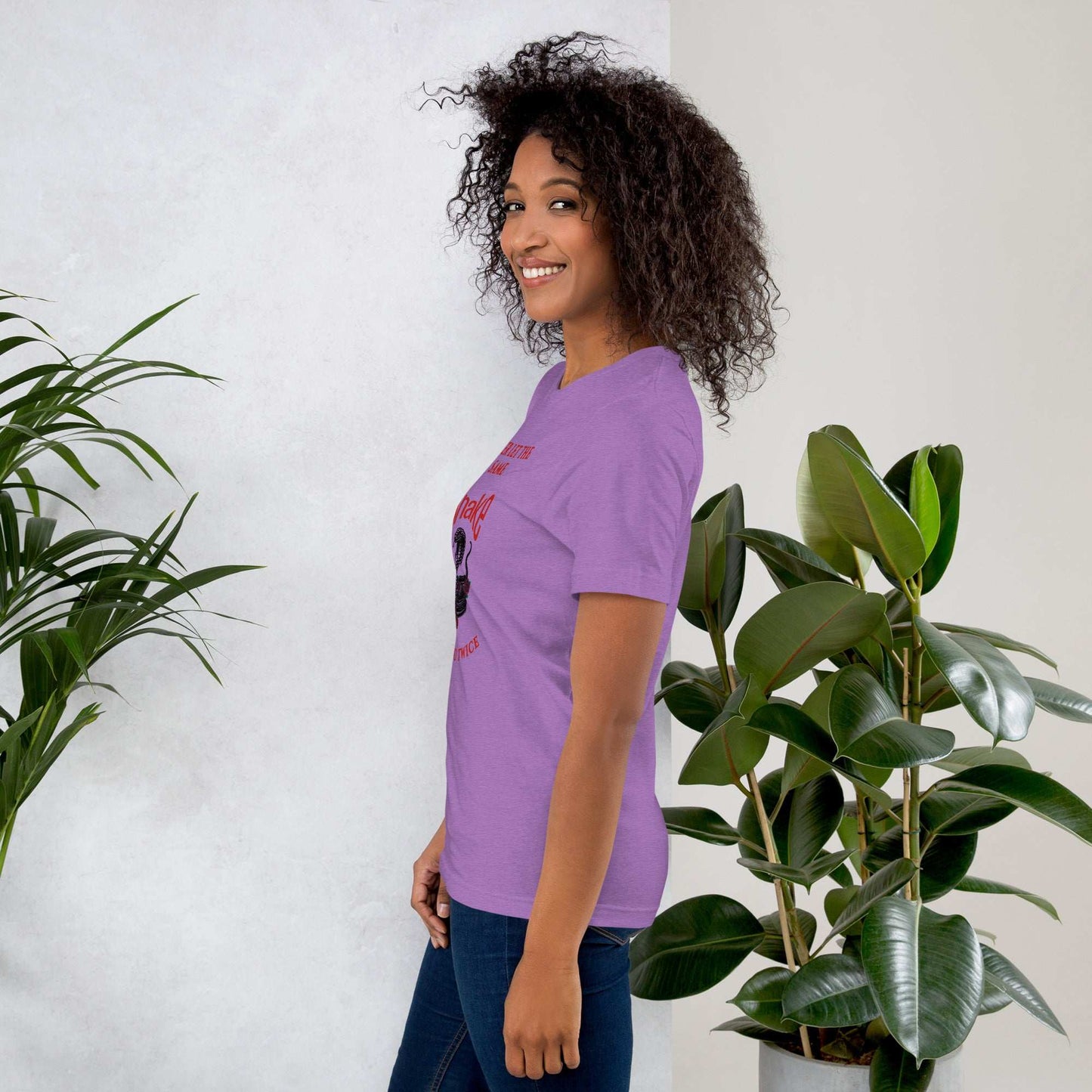 Never let the same snake bite your twice - Unisex t-shirt - by RecreatingKrista