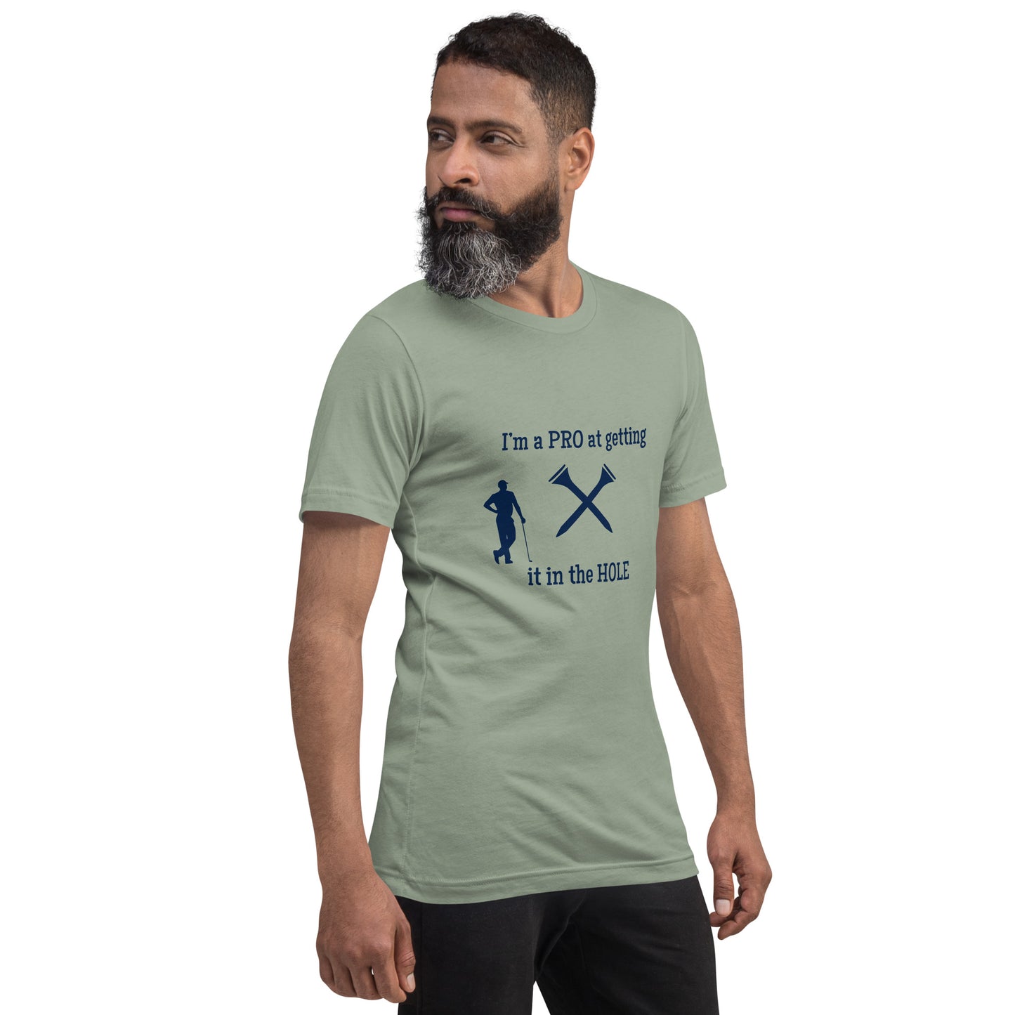 I'm a Pro at Getting it in the Hole Unisex Tee by EraofInk