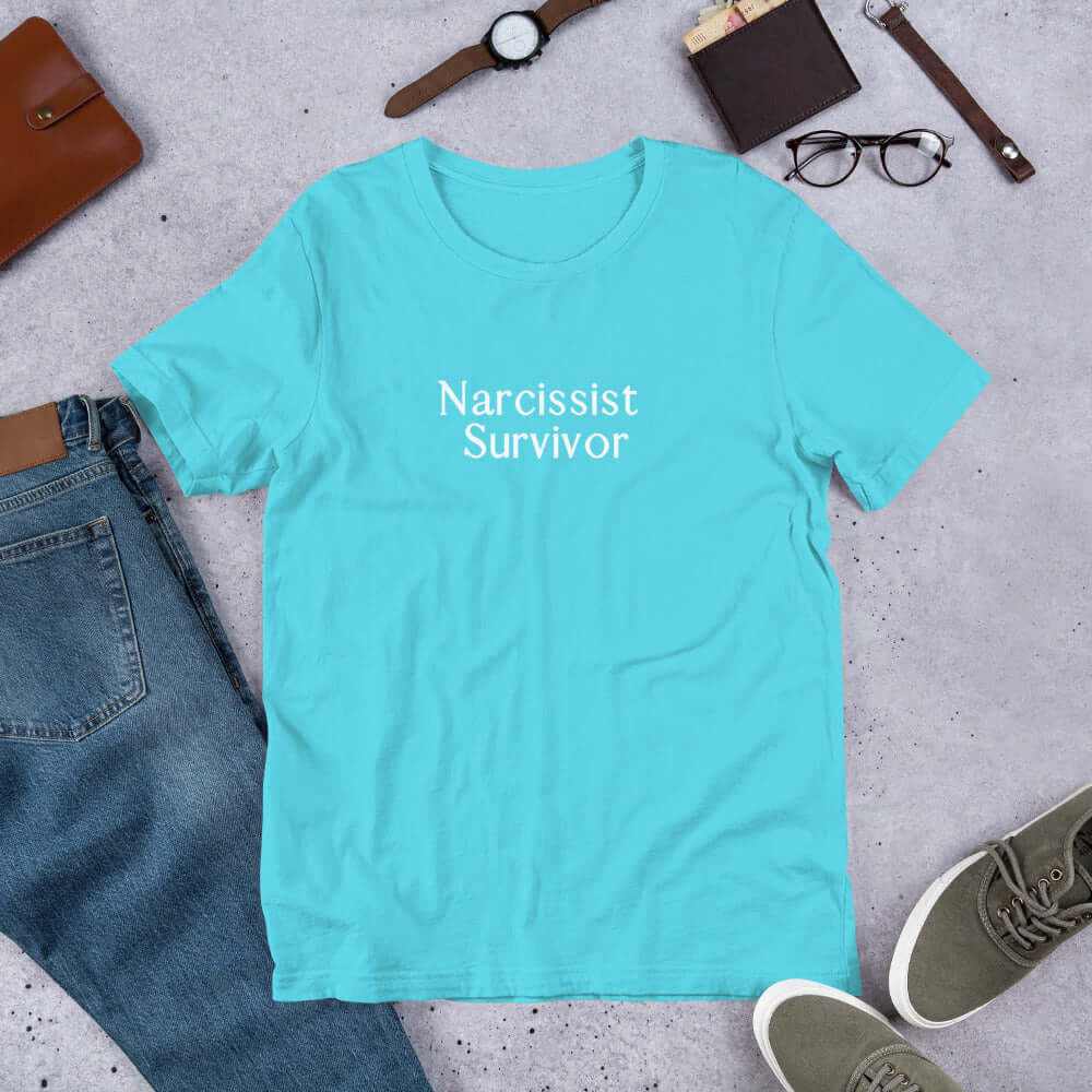 Narcissist Survivor Unisex Tee by RecreatingKrista