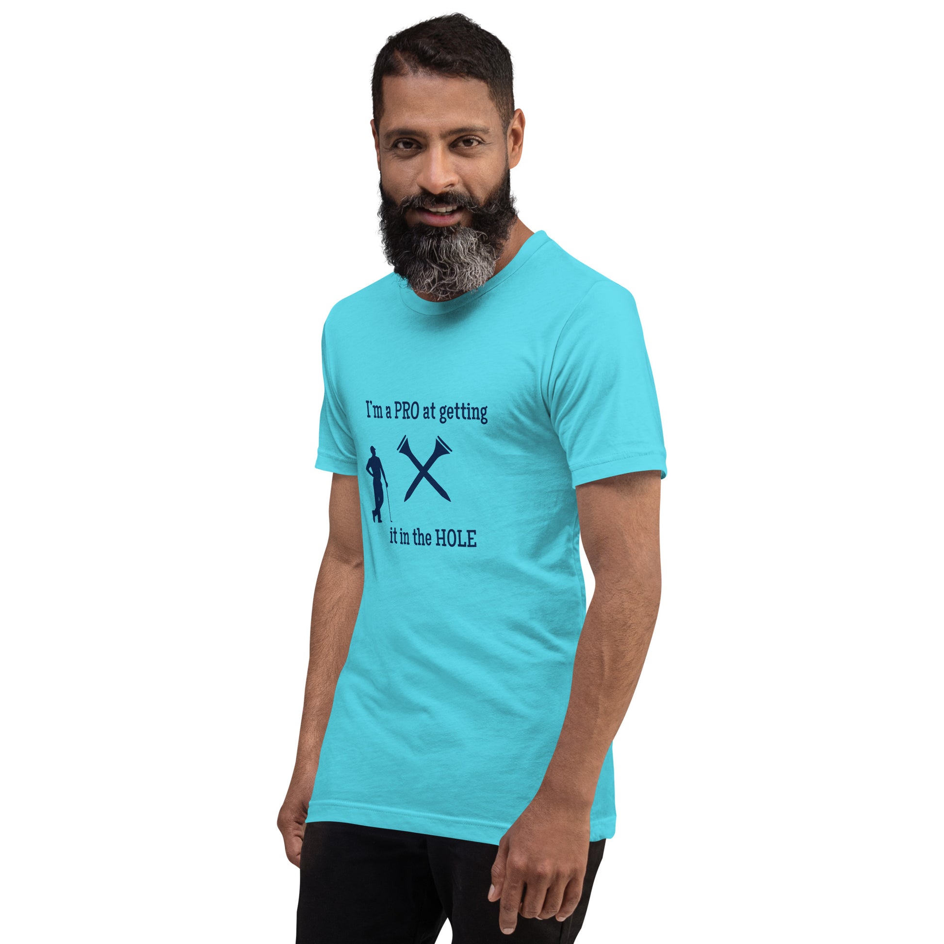 I'm a Pro at Getting it in the Hole Unisex Tee by EraofInk