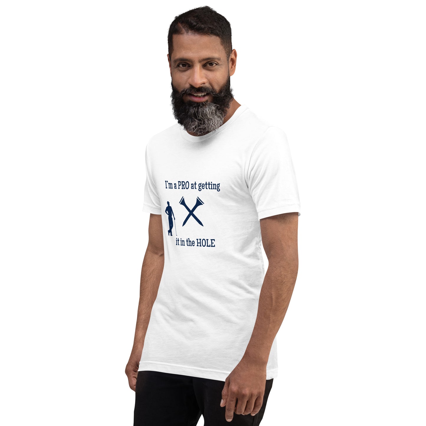 I'm a Pro at Getting it in the Hole Unisex Tee by EraofInk