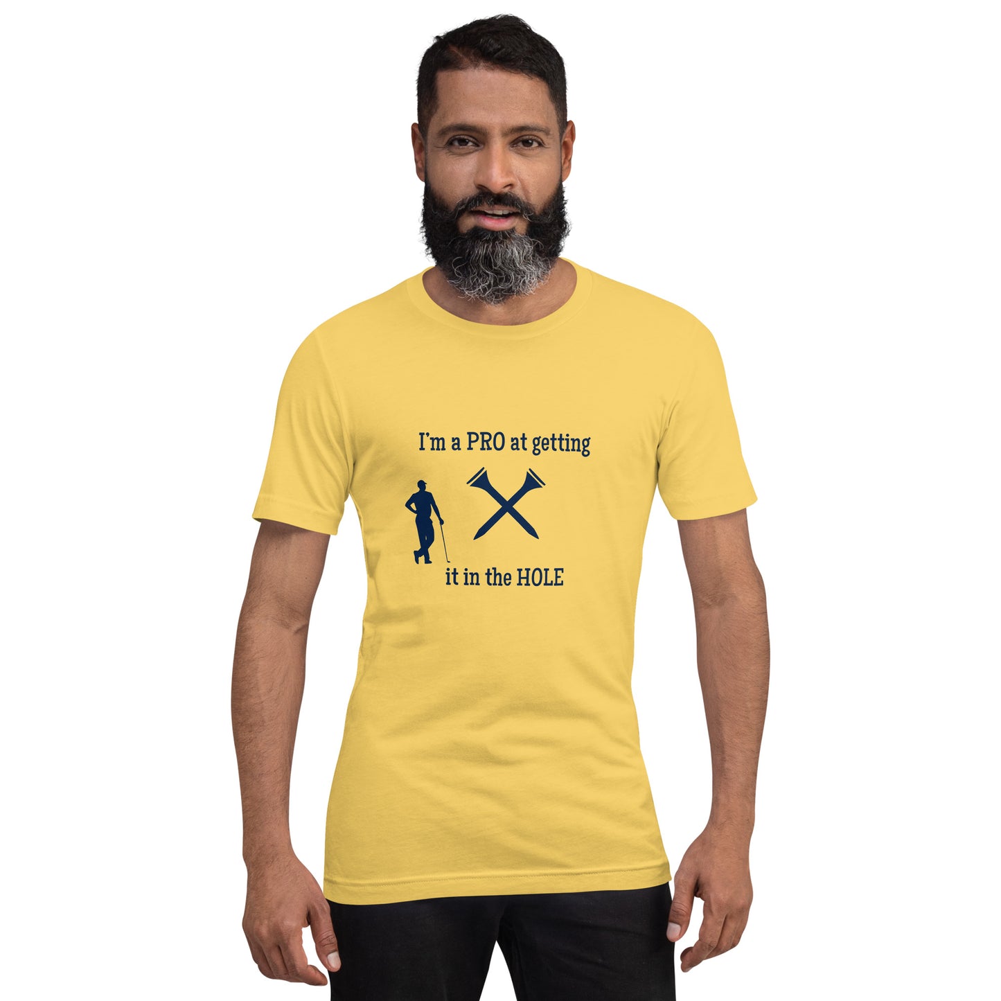 I'm a Pro at Getting it in the Hole Unisex Tee by EraofInk