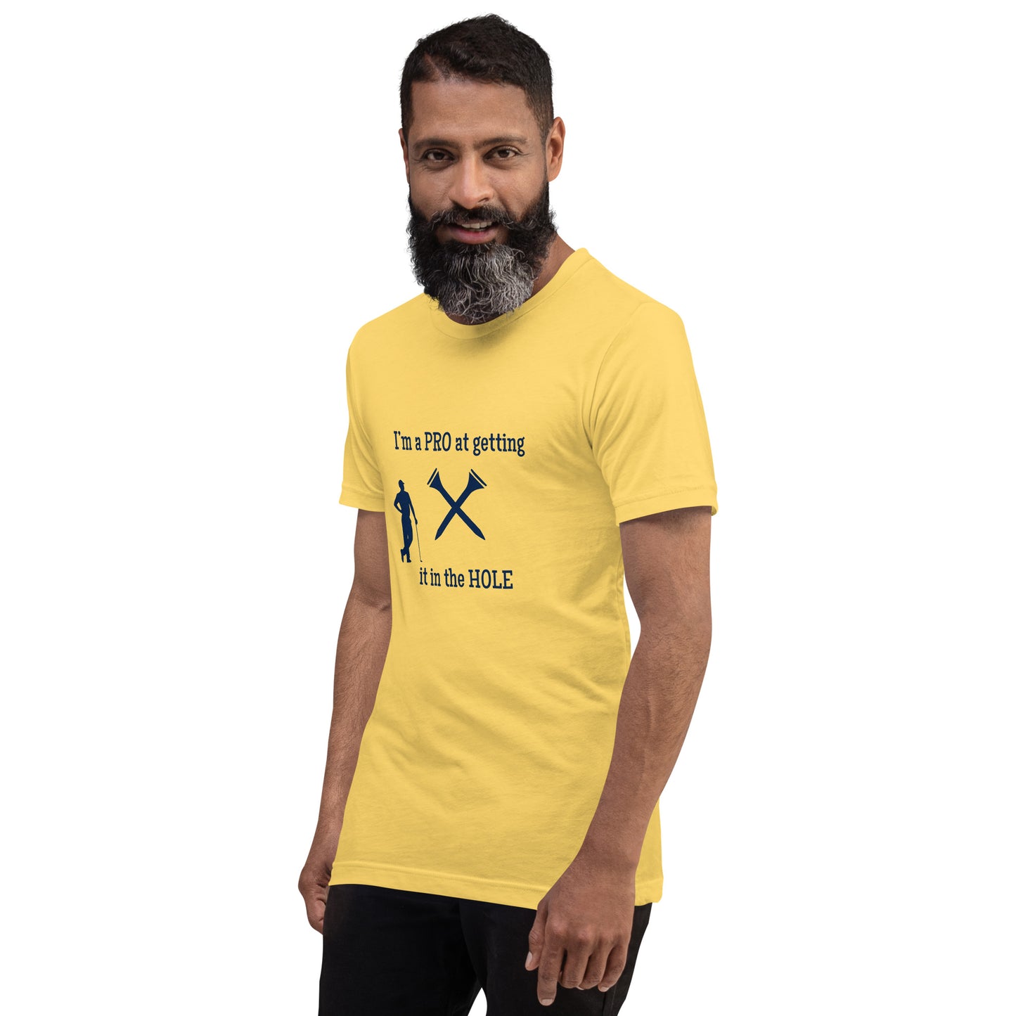 I'm a Pro at Getting it in the Hole Unisex Tee by EraofInk