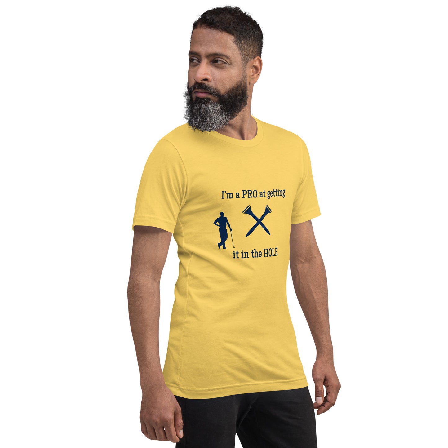 I'm a Pro at Getting it in the Hole Unisex Tee by EraofInk