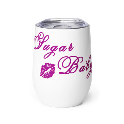 Sugar Baby Wine Tumbler by EraofInk