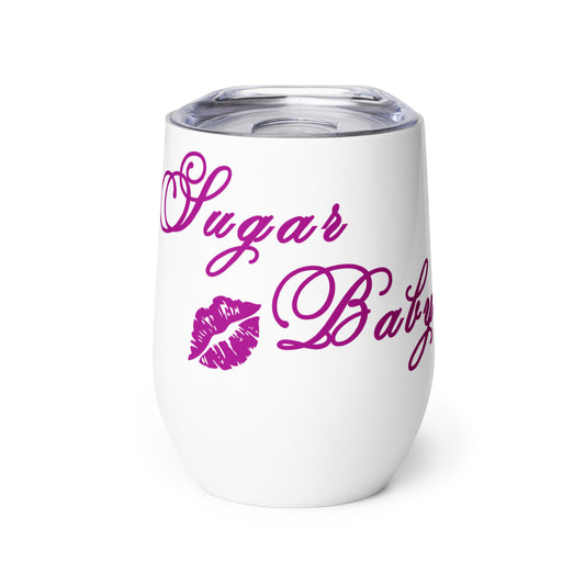 Sugar Baby Wine Tumbler by EraofInk