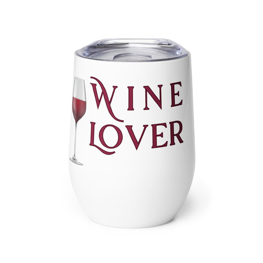 Wine Lover - Wine tumbler - by RecreatingKrista