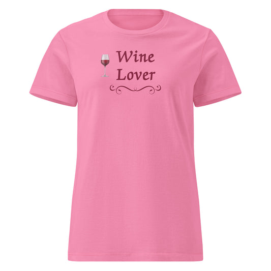 Wine Lover Women’s SoftStyle Tee by EraofInk