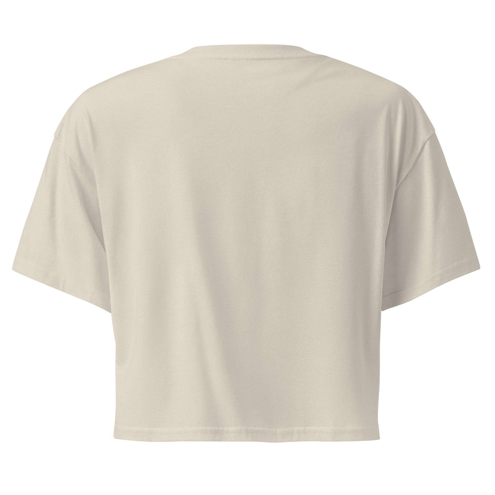 Determined Women’s Crop Top Fitness Tee by EraofInk