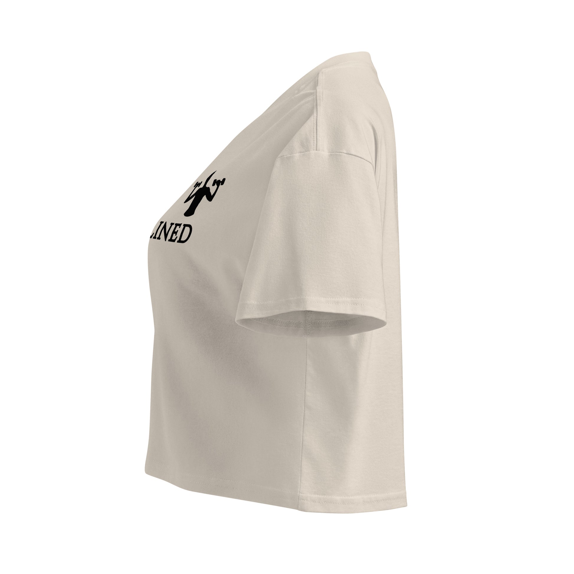 Disciplined Women’s Fitness Crop Top by EraofInk