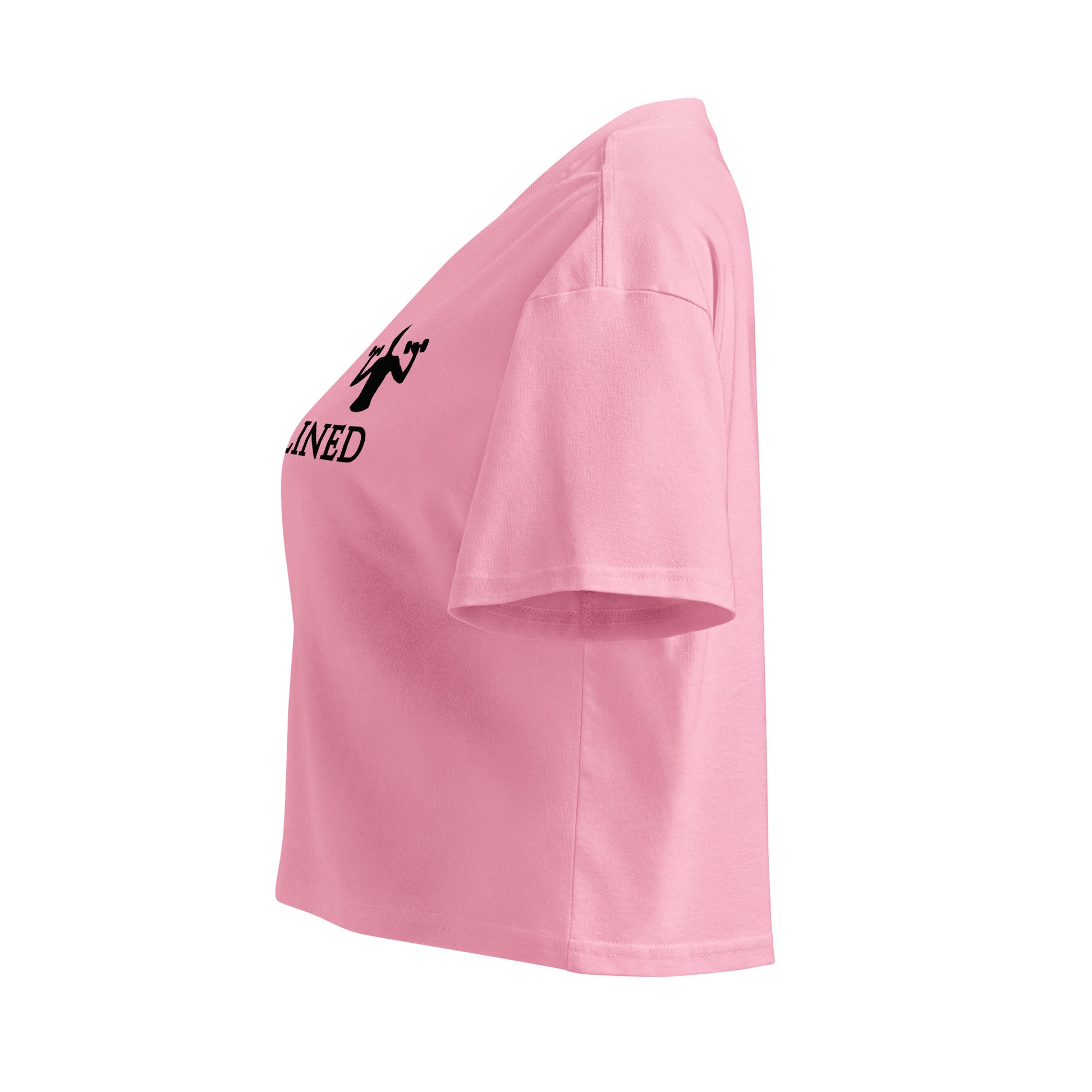 Disciplined Women’s Fitness Crop Top by EraofInk