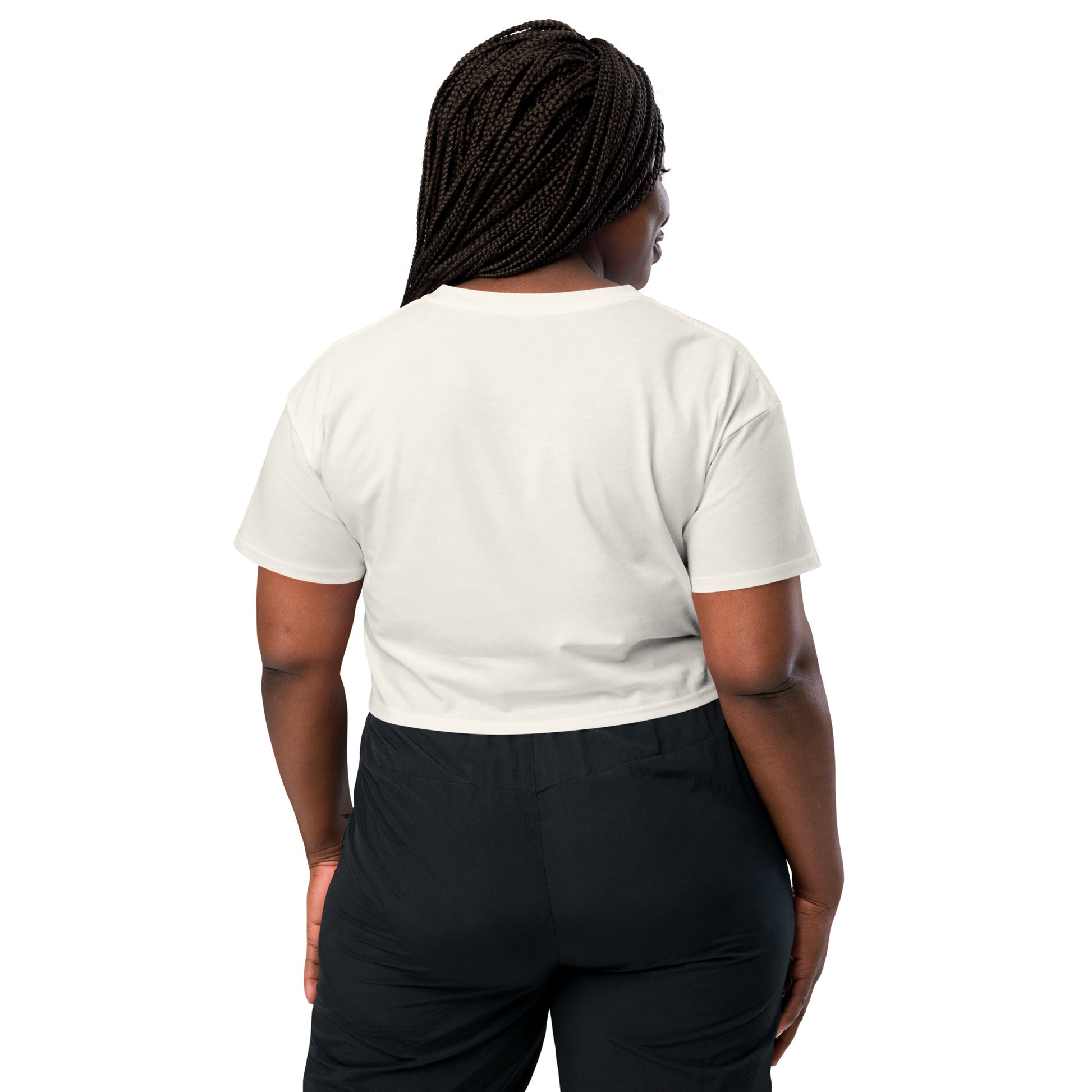 Ride Wild Motorcycle Biker Girl Women’s Crop Top by EraofInk
