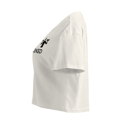 Disciplined Women’s Fitness Crop Top by EraofInk