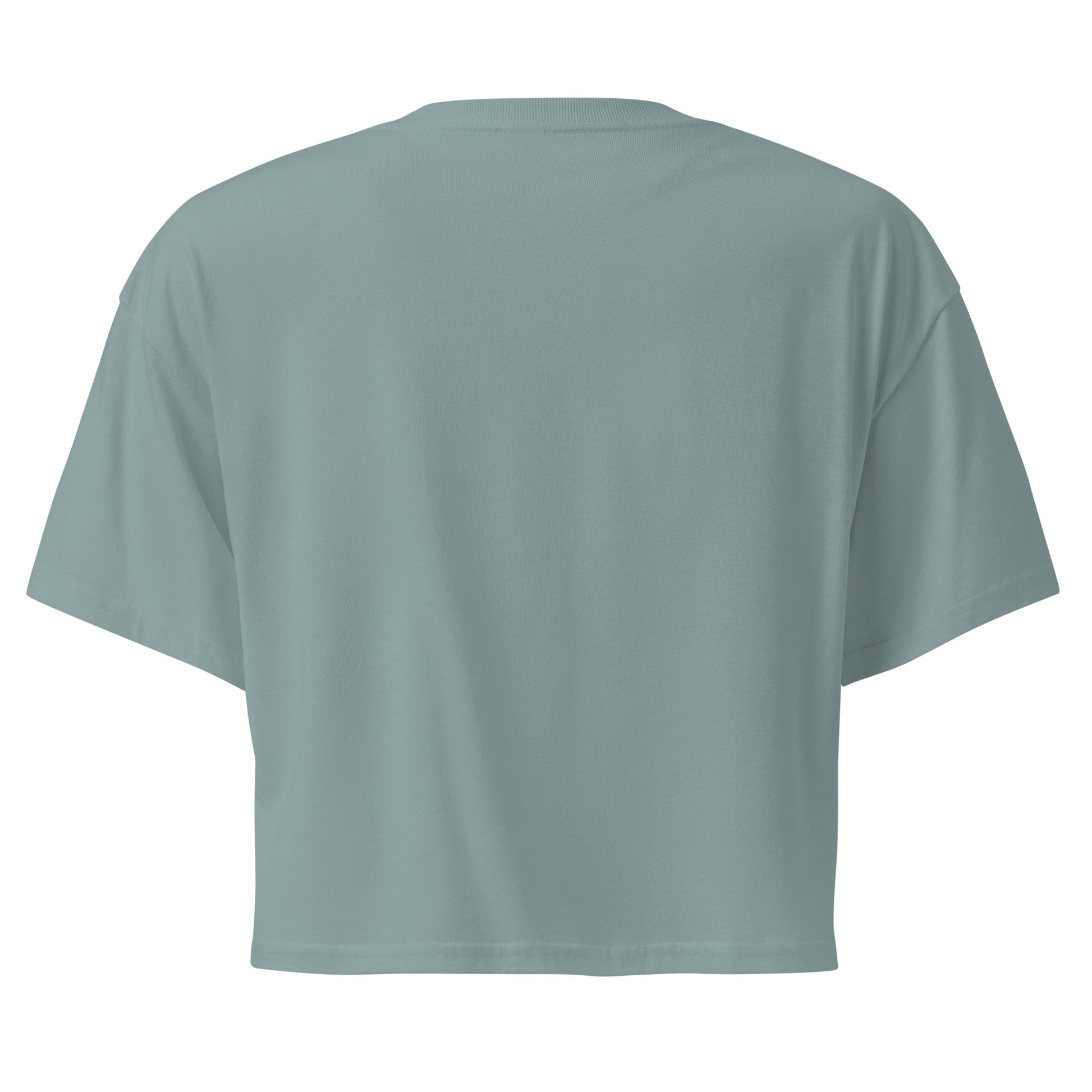 Determined Women’s Crop Top Fitness Tee by EraofInk