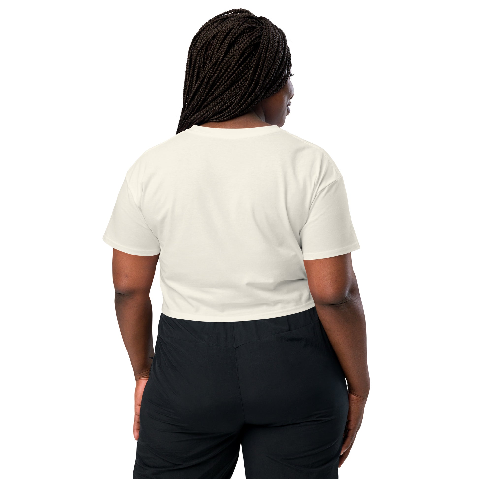 Ride Wild Motorcycle Biker Girl Women’s Crop Top by EraofInk