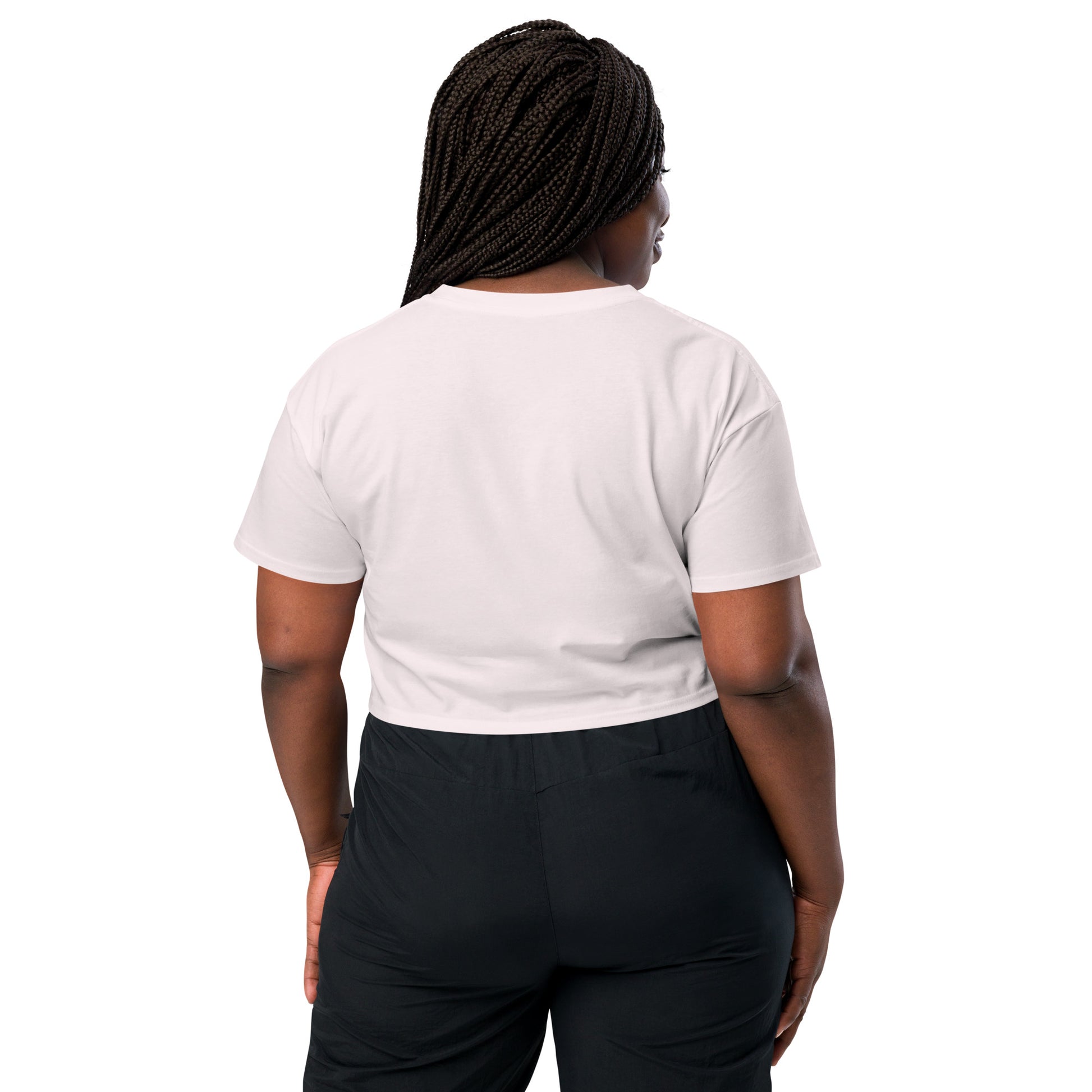 Ride Wild Motorcycle Biker Girl Women’s Crop Top by EraofInk