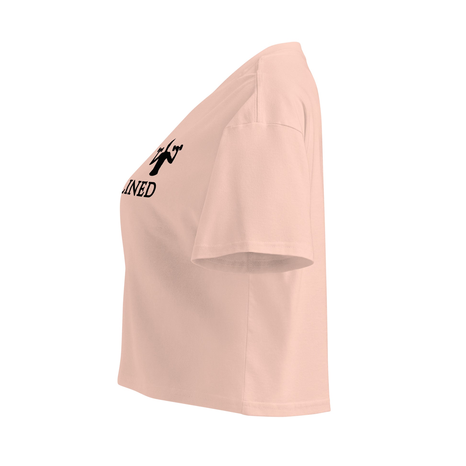 Disciplined Women’s Fitness Crop Top by EraofInk
