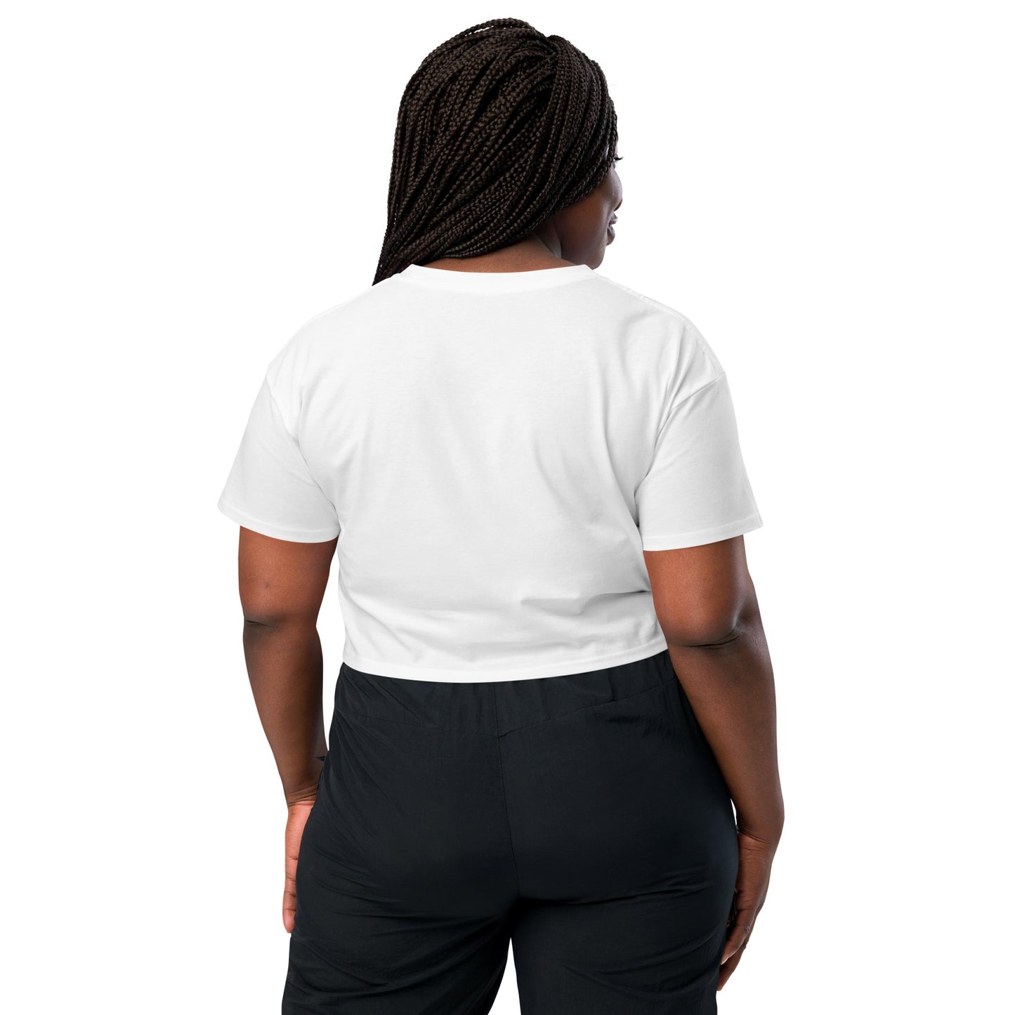 Ride Wild Motorcycle Biker Girl Women’s Crop Top by EraofInk