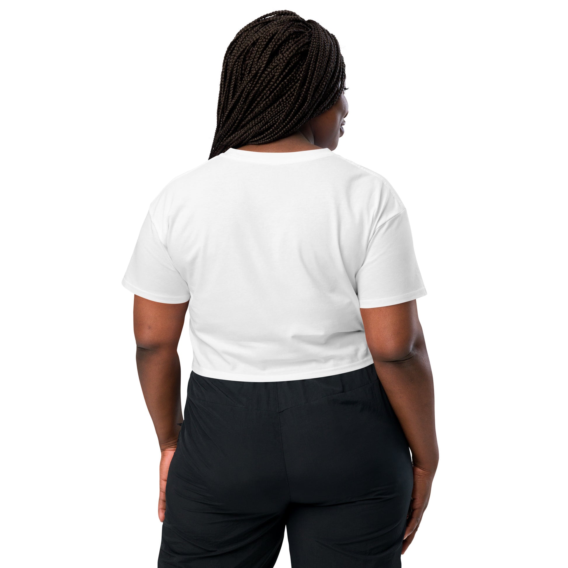 Ride Wild Motorcycle Biker Girl Women’s Crop Top by EraofInk