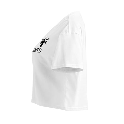 Disciplined Women’s Fitness Crop Top by EraofInk