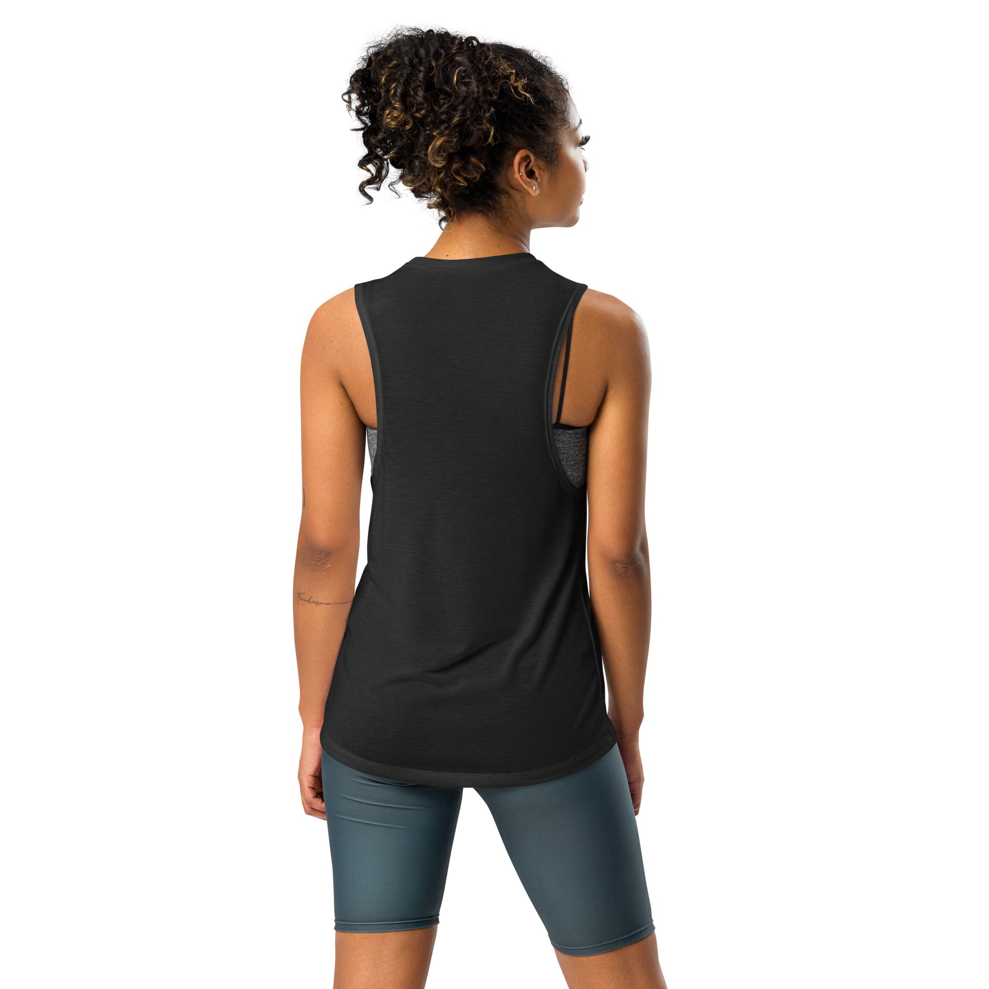 Run Your Heart Out Ladies’ Muscle Tank by EraofInk