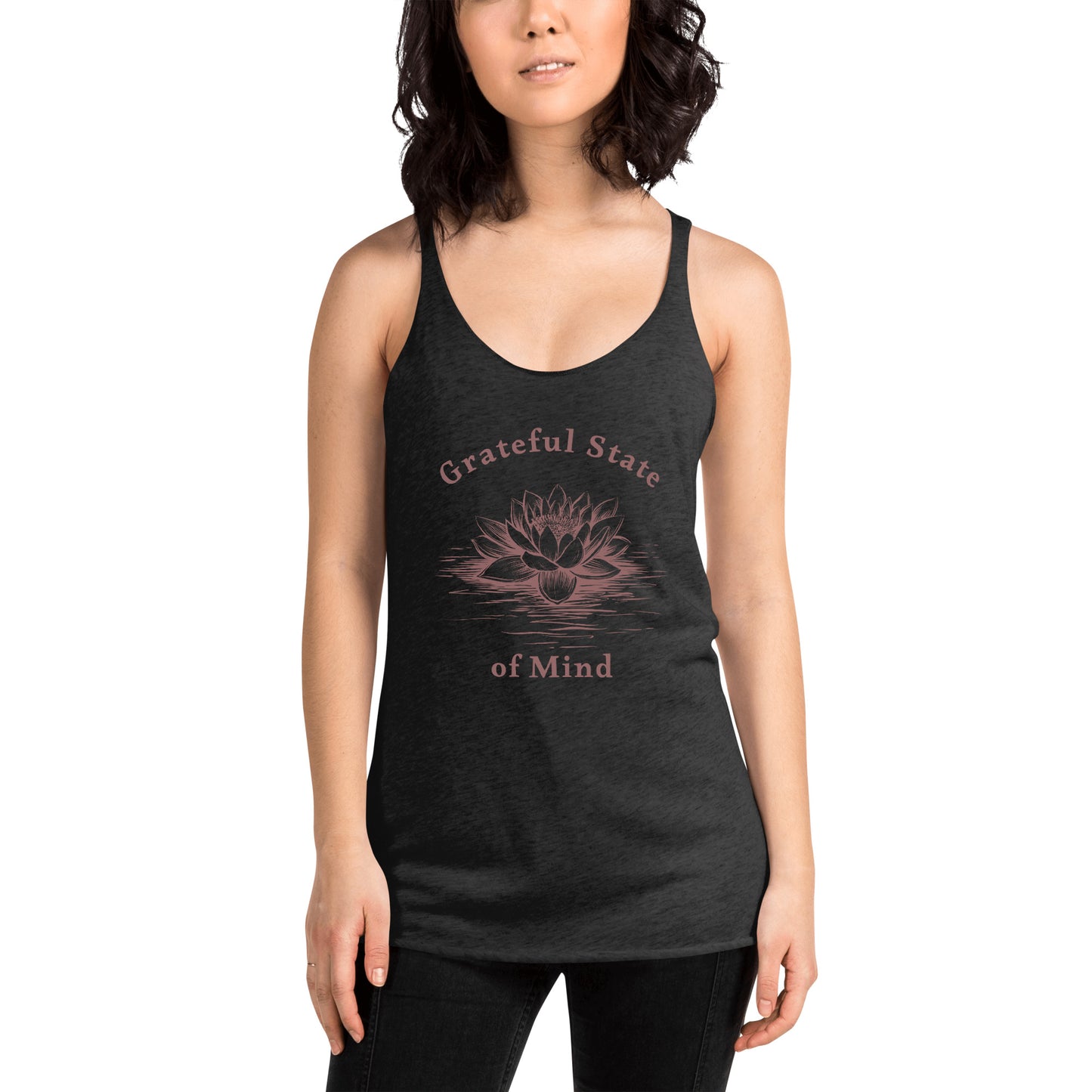Grateful State of Mind Women's Racerback Tank by EraofInk