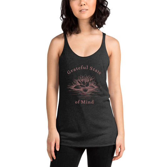 Grateful State of Mind Women's Racerback Tank by EraofInk