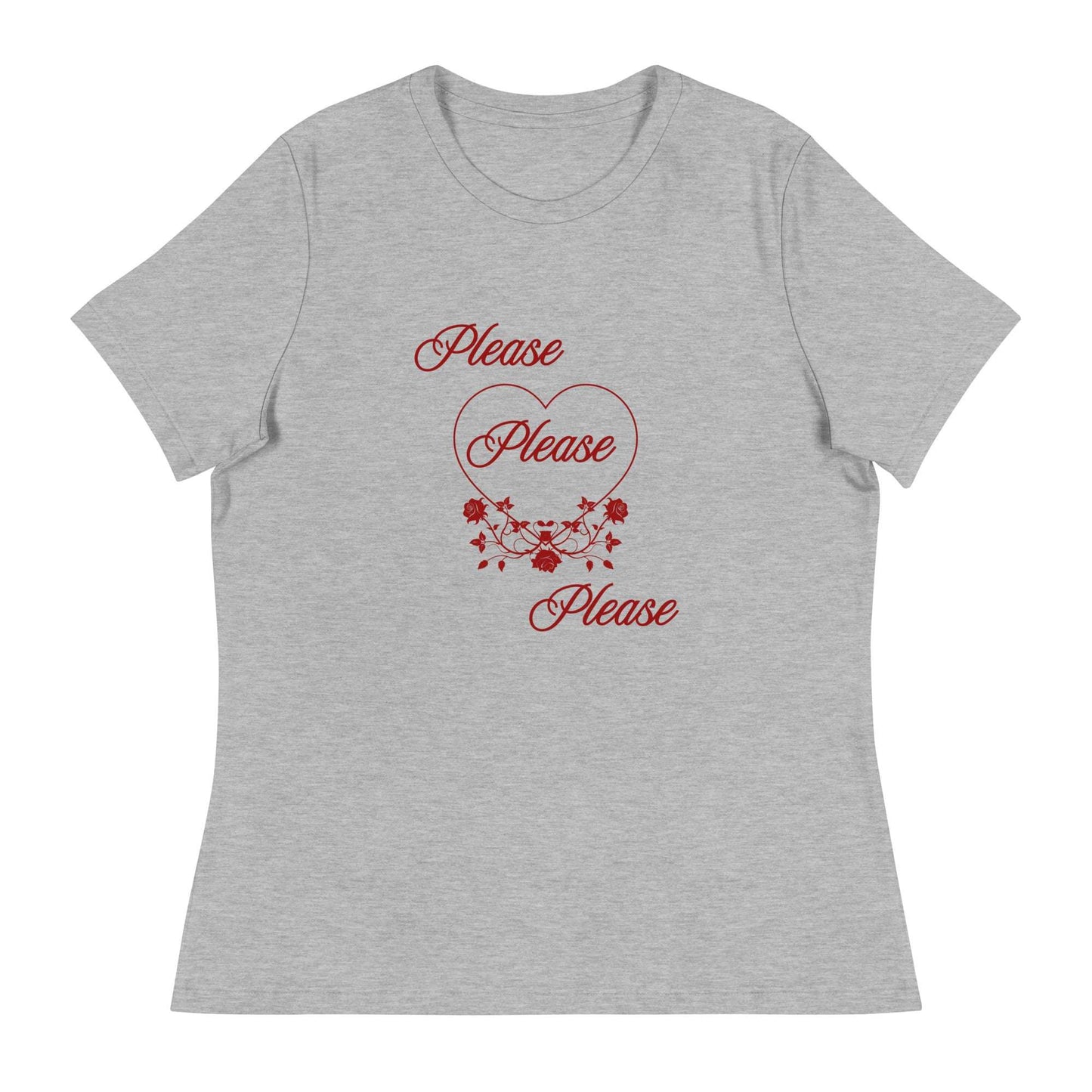 Please Please Please Women's Relaxed Tee by EraofInk