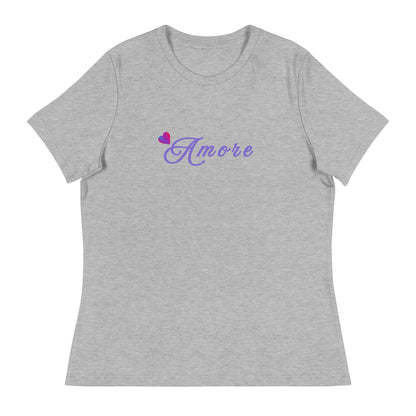 Amore Women's Relaxed Tee by EraofInk