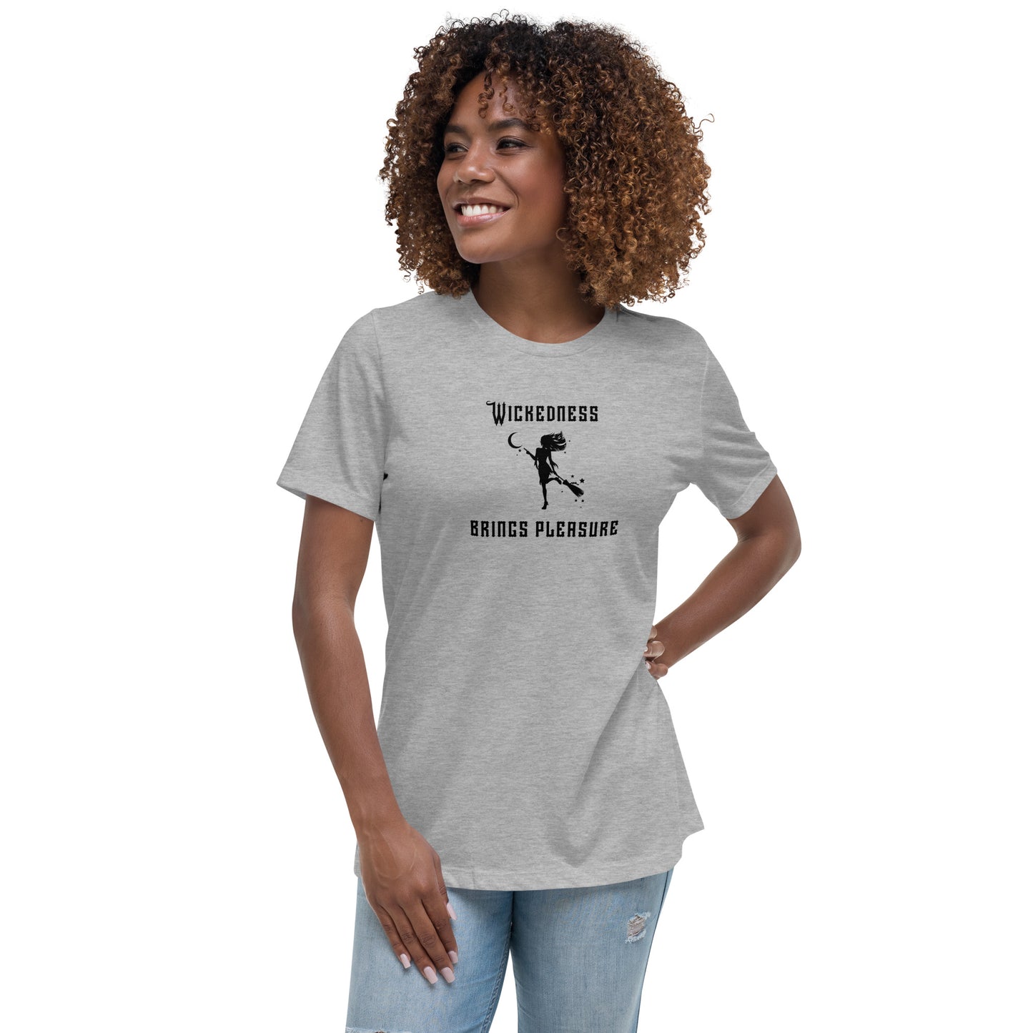 Wickedness Brings Pleasure Women's Relaxed Tee by EraofInk